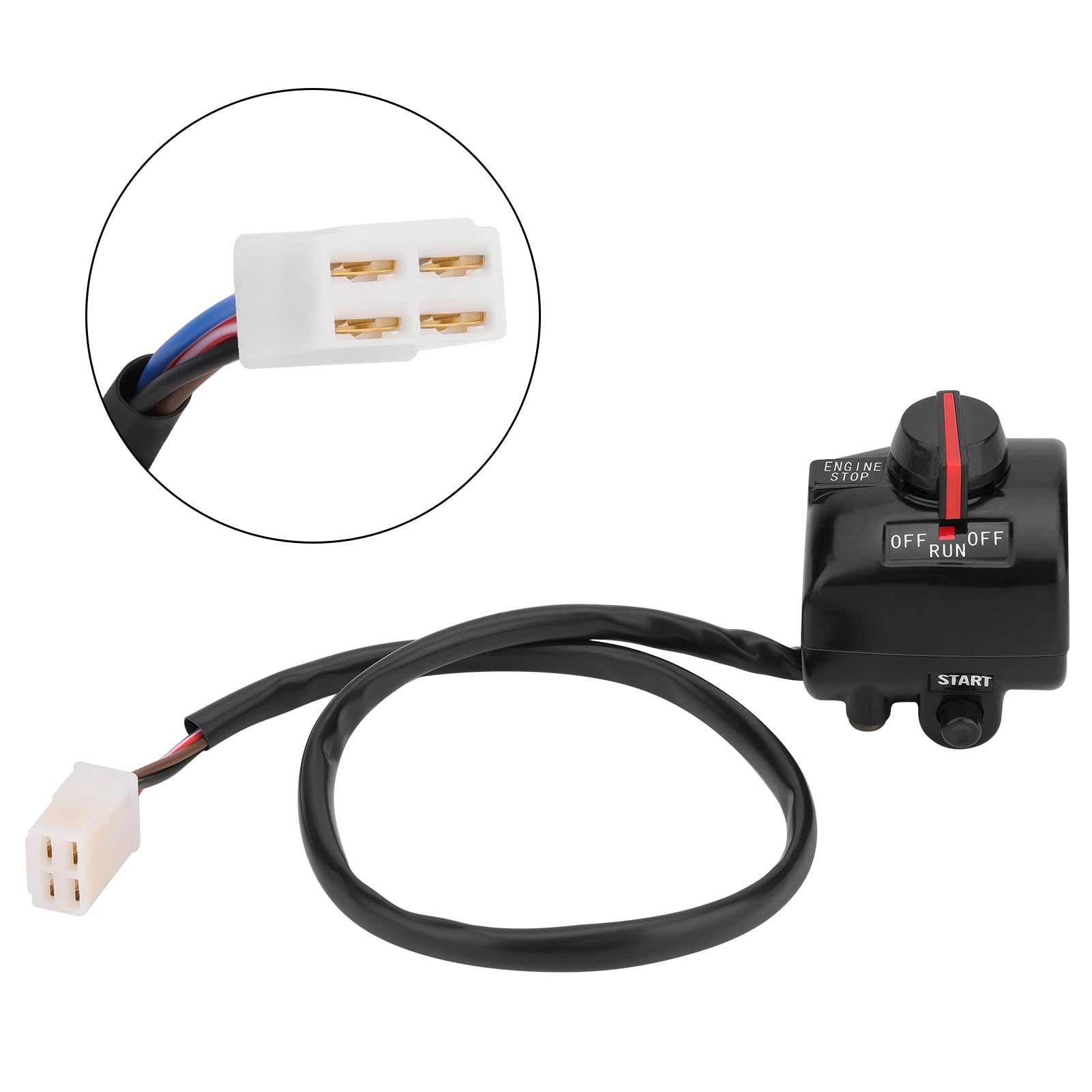 Amazon.com: JAVIK Handlebar Start Engine Run/Off Switch